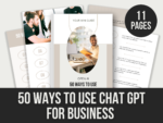 50 Ways To Use Chatgpt For Business