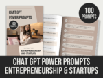 Chatgpt Power Prompts Entrepreneurship And Startups