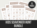 Kids Scavenger Hunt Bundle