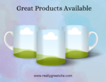 Blue Mug Mockup