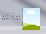 spiral notebook template