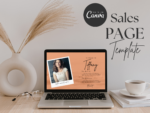 Editable Canva Sales Page Template