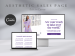 Sales Page Canva Template