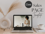 Canva Sales Landing Page Template