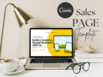 Canva Website Template