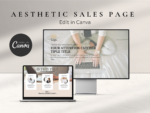 Canva Website Template