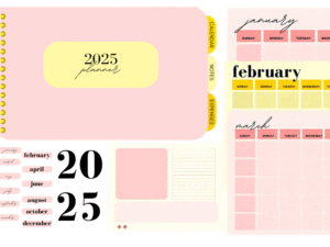 2025 Canva Digital Planner