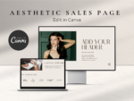 Sales Page Canva Template