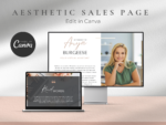 Sales Page Canva Template