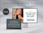 Sales Page Canva Template