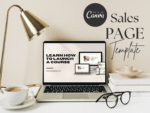 Course Sales Page Canva Template